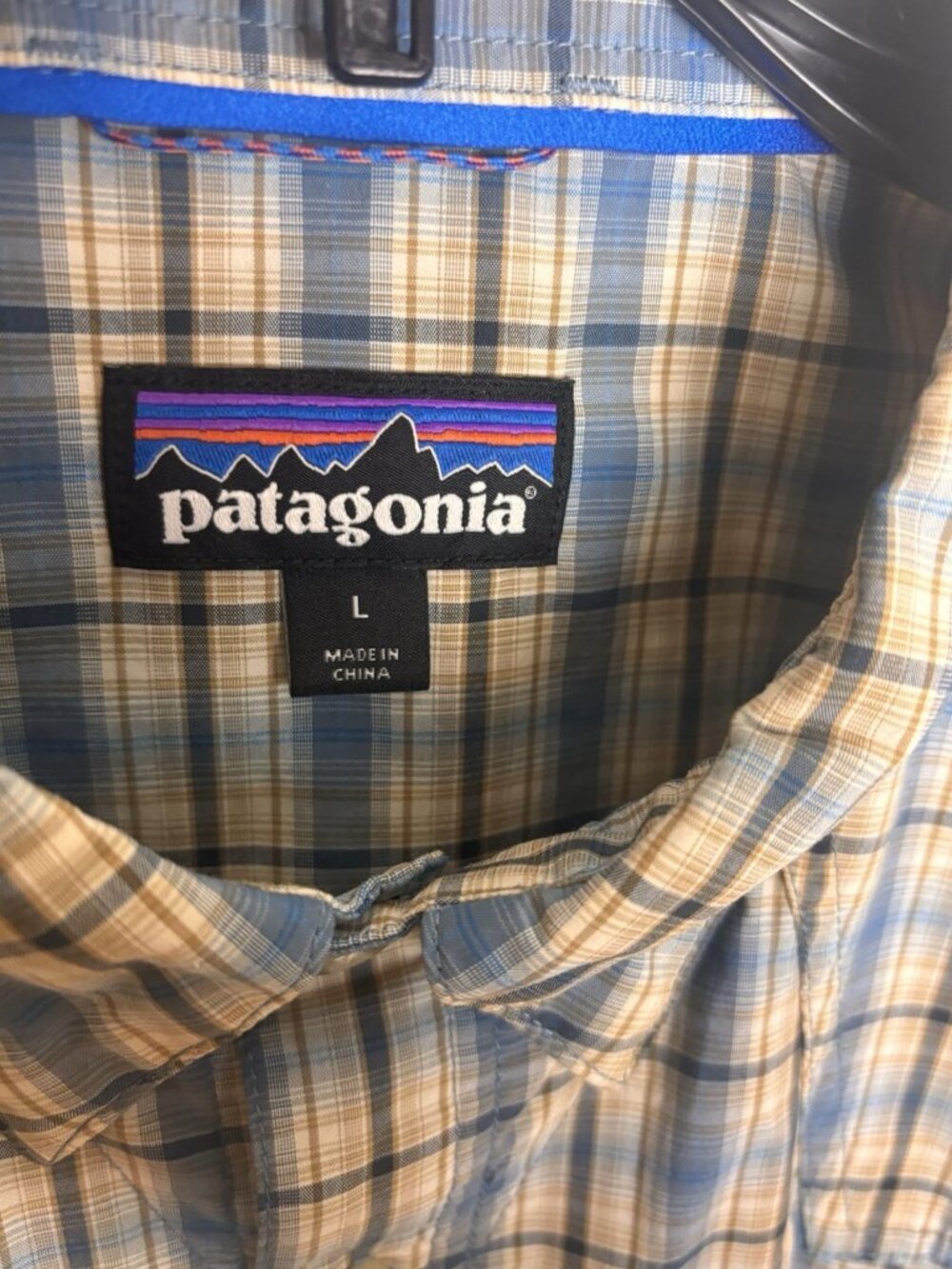 PATAGONIA Long-Sleeved Sun Stretch Shirt Mens Size Large - Picture 5 of 9